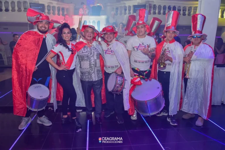 shows de batucada futbolera alquiler de murga river plate para eventos